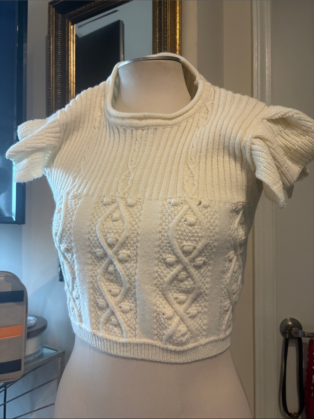 SHEIN Cream Sweater